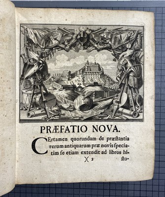 Lot 957 - SCHRENCK VON NOTZING, JACABO: ARMAMENTARIUM HEROICUM AMBRASIANUM A FERDINANDO ARCHIDUCE AUSTRIAE ETC
