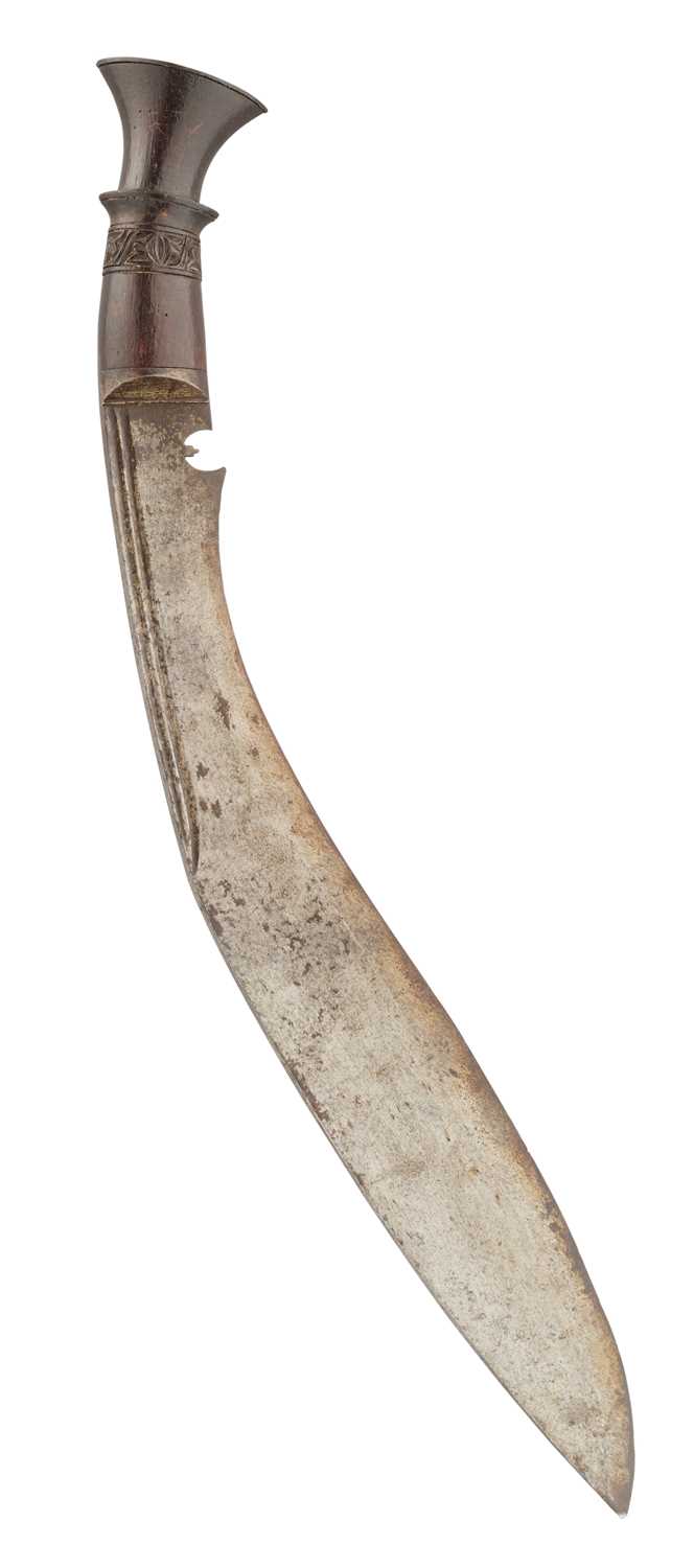 Lot 601 - A NEPALESE KUKRI, 19TH CENTURY