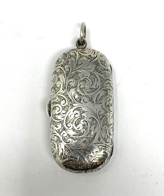 Lot 169 - A VICTORIAN SILVER DOUBLE SOVEREIGN CASE, SAUNDERS & SHEPHERD OF BIRMINGHAM, CHESTER, 1888