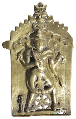 Lot 30 - A VIRABHADRA PLAQUE