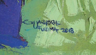 Lot 504 - EVUARHERHE UFUOMA (NIGERIAN B.1969)