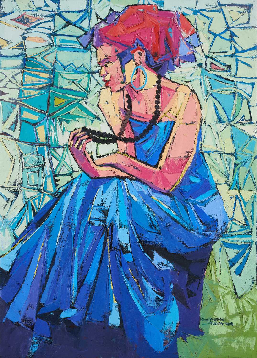 Lot 504 - EVUARHERHE UFUOMA (NIGERIAN B.1969)