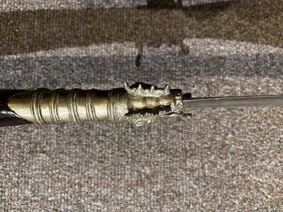 Lot 94 - A VIETNAMESE GLAIVE (YAN YUE DAO), QING DYNASTY, 19TH CENTURY