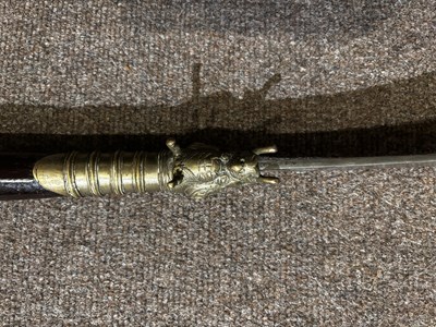 Lot 94 - A VIETNAMESE GLAIVE (YAN YUE DAO), QING DYNASTY, 19TH CENTURY