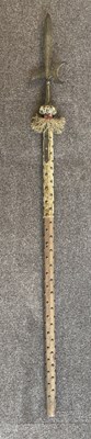 Lot 715 - A SERGEANTS HALBERD, 18TH CENTURY