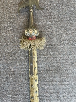 Lot 715 - A SERGEANTS HALBERD, 18TH CENTURY