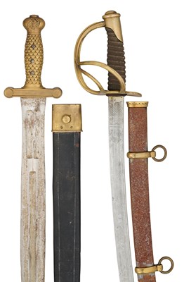 Lot 702 - AN AMERICAN CAVALRY OFFICER’S SABRE, BY C. ROBY & CO., W. CHELMSFORD, MASS., CIRCA 1865