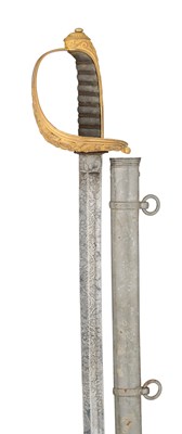 Lot 722 - AN UNUSUAL OFFICER’S SWORD, BY REEVES, MAKER, TOLEDO WORKS, BIRMINGHAM, LATE 19TH CENTURY