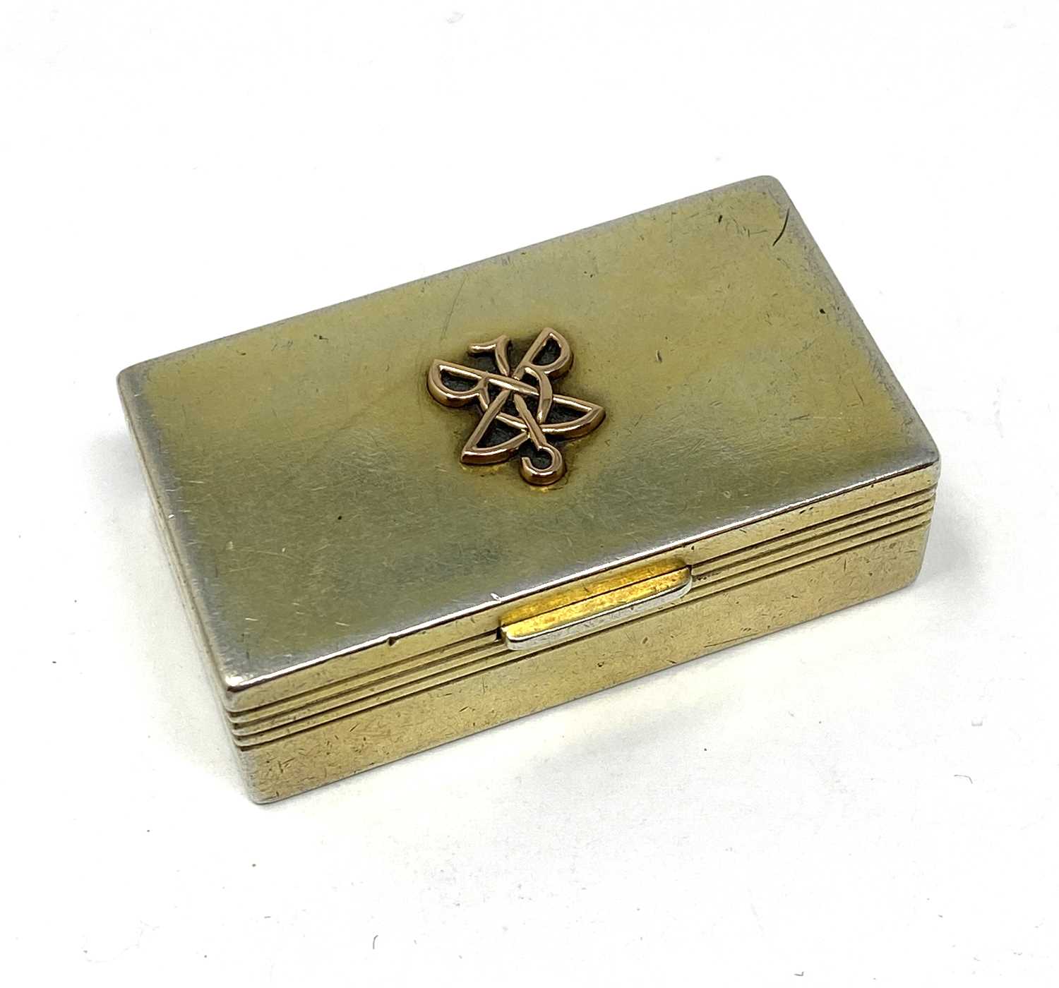 Lot 68 - A VICTORIAN SILVER-GILT VESTA CASE, EDWARD STOCKWELL, LONDON, 1885