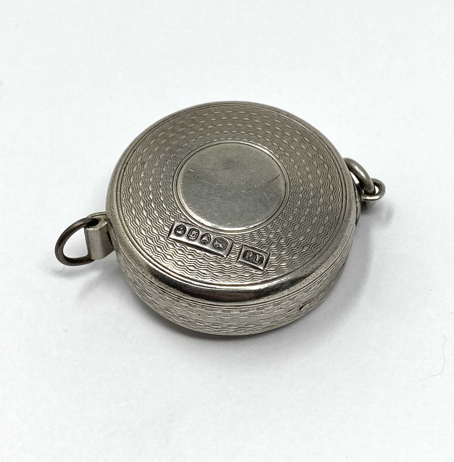 Lot 160 - A VICTORIAN SILVER TAPE MEASURE, THOMAS JOHNSON, LONDON, 1862