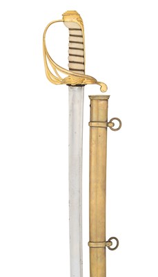 Lot 703 - AN EAST INDIA COMPANY INFANTRY OFFICER'S SWORD BY DRURY, SWORD CUTLER, 32 STRAND, LONDON