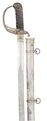 Lot 721 - AN 1848 PATTERN OFFICER’S SWORD OF THE 2ND DRAGOONS ROYAL SCOTS GREYS, BY HENRY WILKINSON