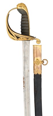 Lot 712 - AN 1822 PATTERN EAST INDIA COMPANY INFANTRY OFFICER'S SWORD BY S. UNWIN
