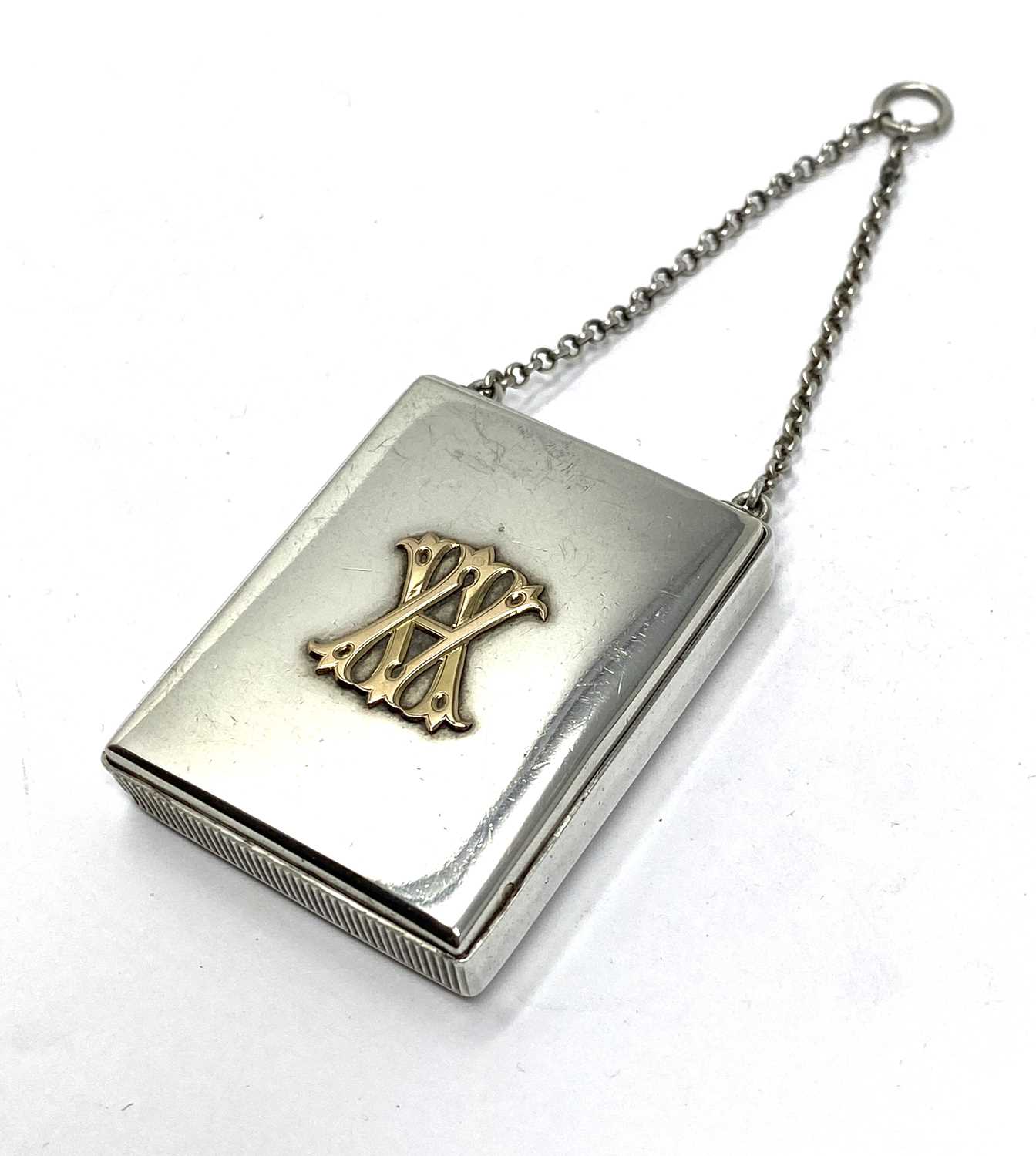 Lot 33 - A VICTORIAN SILVER VESTA CASE, THOMAS JOHNSON, LONDON, 1867