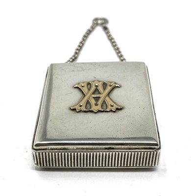 Lot 33 - A VICTORIAN SILVER VESTA CASE, THOMAS JOHNSON, LONDON, 1867