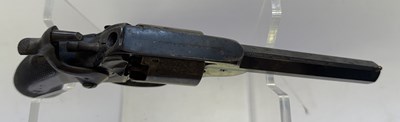 Lot 445 - A 54 BORE PERCUSSION KERR PATENT SINGLE-ACTION FIVE-SHOT REVOLVER BY THE LONDON ARMOURY COMPANY