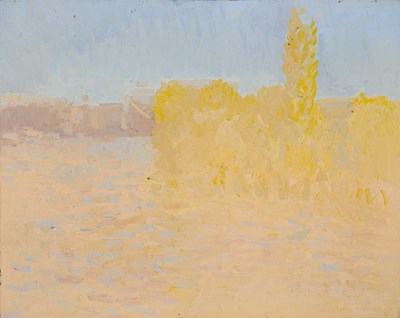 Lot 215 - BERNARD MYERS (BRITISH 1925-2007)