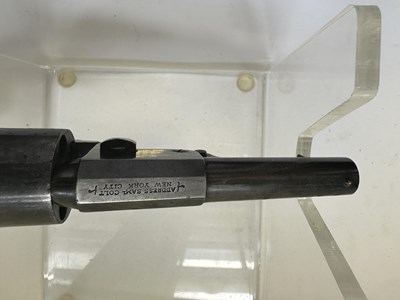Lot 772 - A COLT 1849 MODEL POCKET PERCUSSION REVOLVER WITH SO-CALLED 'DRAGOON-TYPE' BARREL