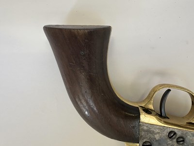 Lot 772 - A COLT 1849 MODEL POCKET PERCUSSION REVOLVER WITH SO-CALLED 'DRAGOON-TYPE' BARREL