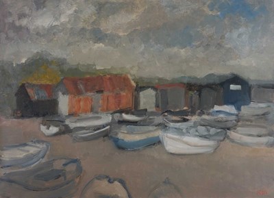 Lot 229 - BERNARD MYERS (BRITISH 1925-2007)