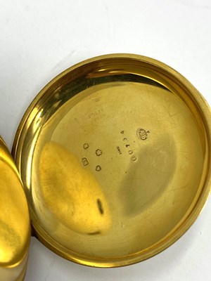 Lot 504 - VICTORIAN GOLD HUNTING CASED POCKET WATCH, JAMES MCCABE, LONDON, CIRCA 1855