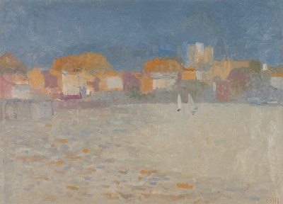 Lot 197 - BERNARD MYERS (BRITISH 1925-2007)