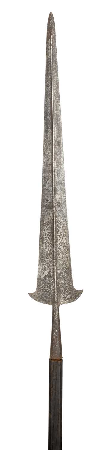 Lot 270 - A FRENCH ETCHED PARTISAN, SECOND QUARTER OF THE 17TH CENTURY