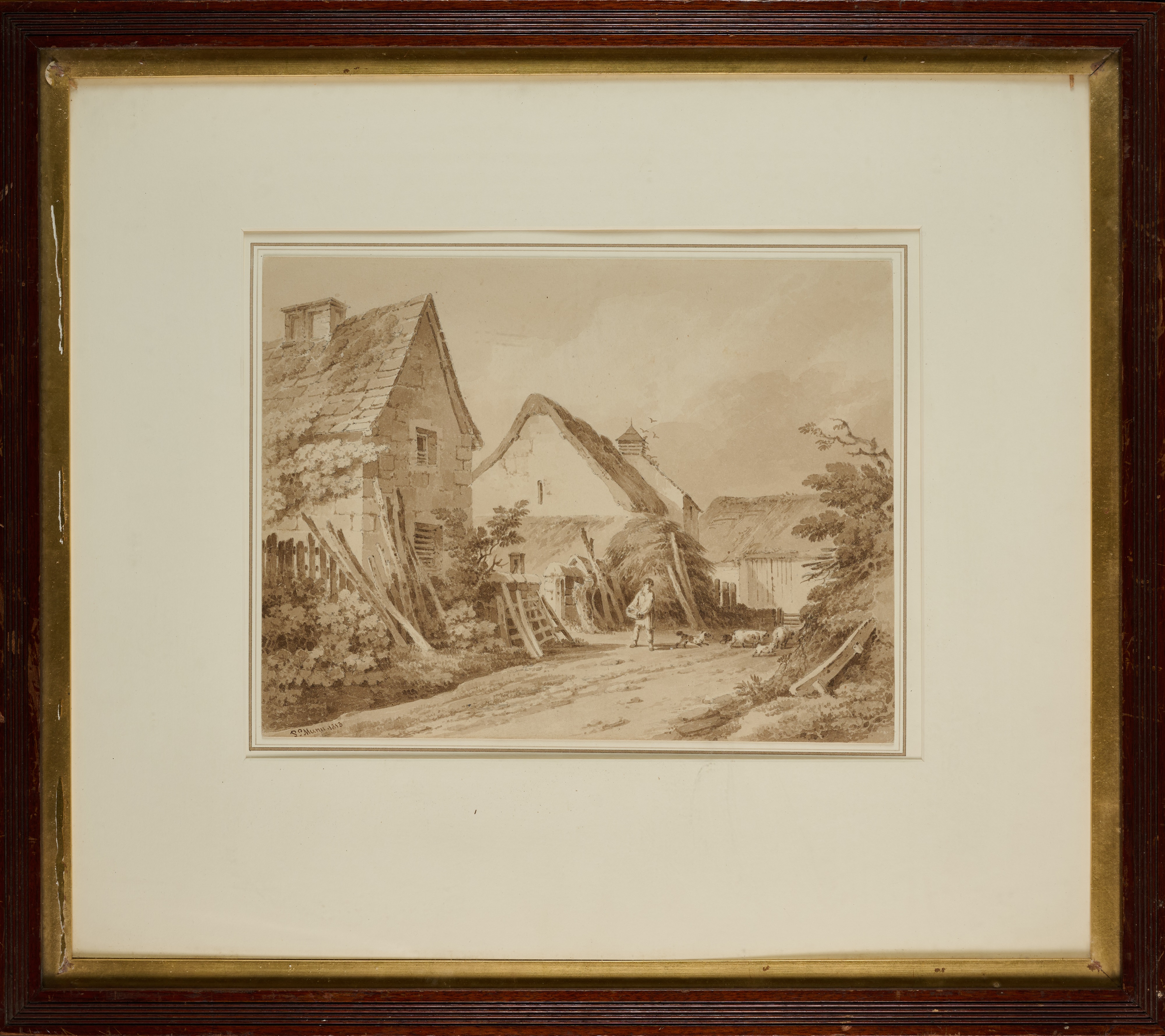 Lot 431 - PAUL SANDBY MUNN R.W.S (BRITISH 1773-1845)