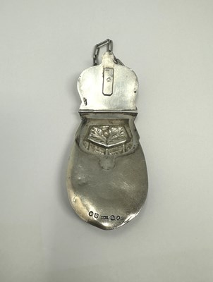 Lot 271 - A SCOTTISH VICTORIAN SILVER NOVELTY MINIATURE SPORRAN, MACKAY & CHISHOLM, EDINBURGH, 1881