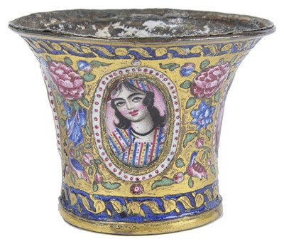 Lot 108 - â€¡A QAJAR GHALIAN CUP