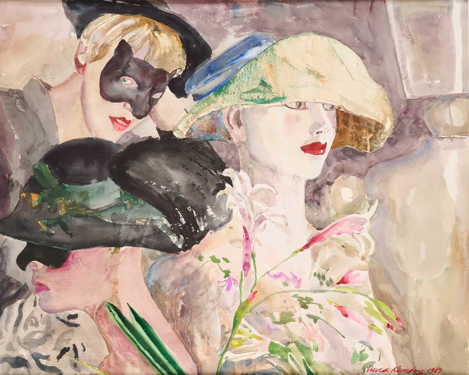 Lot 553 - DAVID REMFRY RA (BRITISH B.1942)