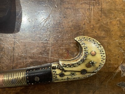 Lot 4 - TWO SOUTH INDIAN SMALL DAGGERS, 18TH/19TH CENTURY, PROBABLY KERALA