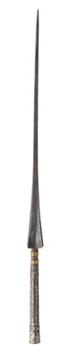 Lot 638 - A NORTH INDIAN SPEAR, 18TH CENTURY, PROBABLY BIKANER AND ANOTHER