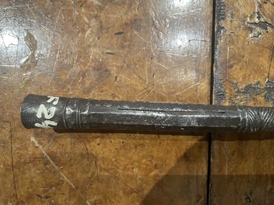 Lot 638 - A NORTH INDIAN SPEAR, 18TH CENTURY, PROBABLY BIKANER AND ANOTHER