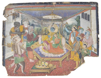 Lot 129 - RAMA AND SITA