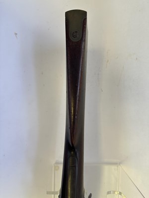 Lot 319 - AN AMERICAN .54 (28 BORE) PERCUSSION MERRILL PATENT BREECH-LOADING CARBINE OF SECOND TYPE