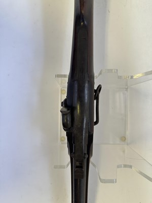 Lot 319 - AN AMERICAN .54 (28 BORE) PERCUSSION MERRILL PATENT BREECH-LOADING CARBINE OF SECOND TYPE