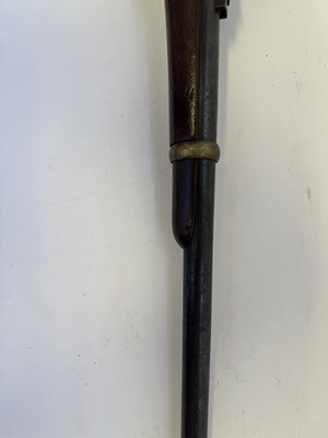 Lot 319 - AN AMERICAN .54 (28 BORE) PERCUSSION MERRILL PATENT BREECH-LOADING CARBINE OF SECOND TYPE