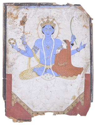 Lot 130 - VISHNU AND LAKSHMI