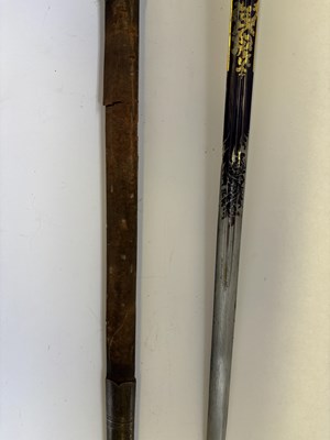 Lot 200 - A REGIMENTAL SCOTTISH BASKET-HILTED BROADSWORD, BY COLLINS