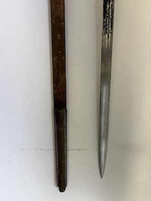 Lot 200 - A REGIMENTAL SCOTTISH BASKET-HILTED BROADSWORD, BY COLLINS