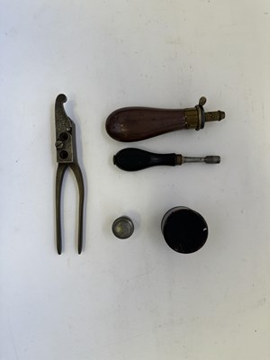 Lot 428 - A RARE CASED PRYCE & CASHMORE (DAW) PATENT PERCUSSION DOUBLE-ACTION SIX-SHOT REVOLVER