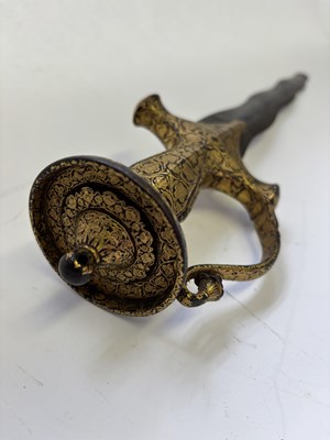 Lot 14 - AN INDIAN TULWAR, THE HILT 18TH CENTURY