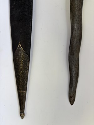 Lot 14 - AN INDIAN TULWAR, THE HILT 18TH CENTURY