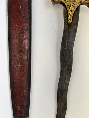 Lot 14 - AN INDIAN TULWAR, THE HILT 18TH CENTURY