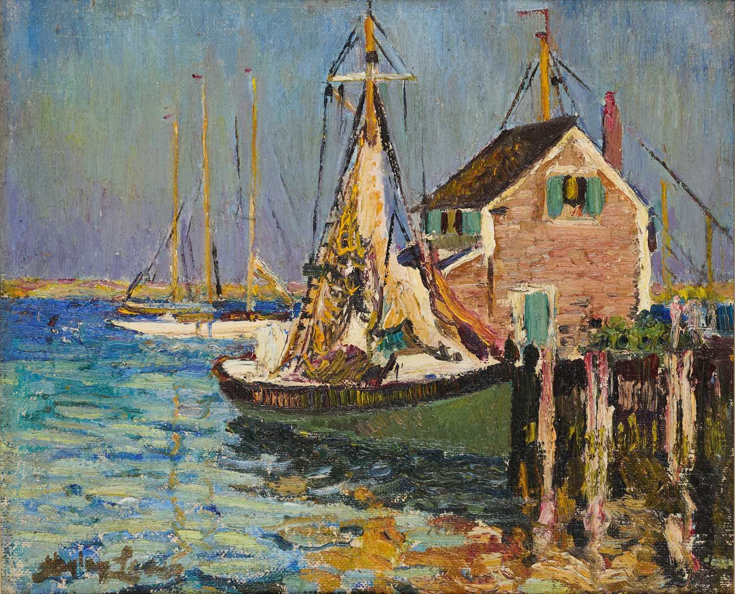 Lot 46 - RICHARD HAYLEY LEVER (AMERICAN 1876-1958)