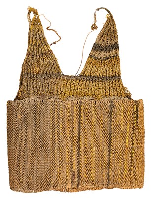 Lot 572 - A RARE NEW GUINEA (DANI) CUIRASS, 19TH /20TH CENTURY