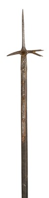 Lot 276 - A LUCERNE HAMMER IN 17TH CENTURY STYLE, 19TH CENTURY