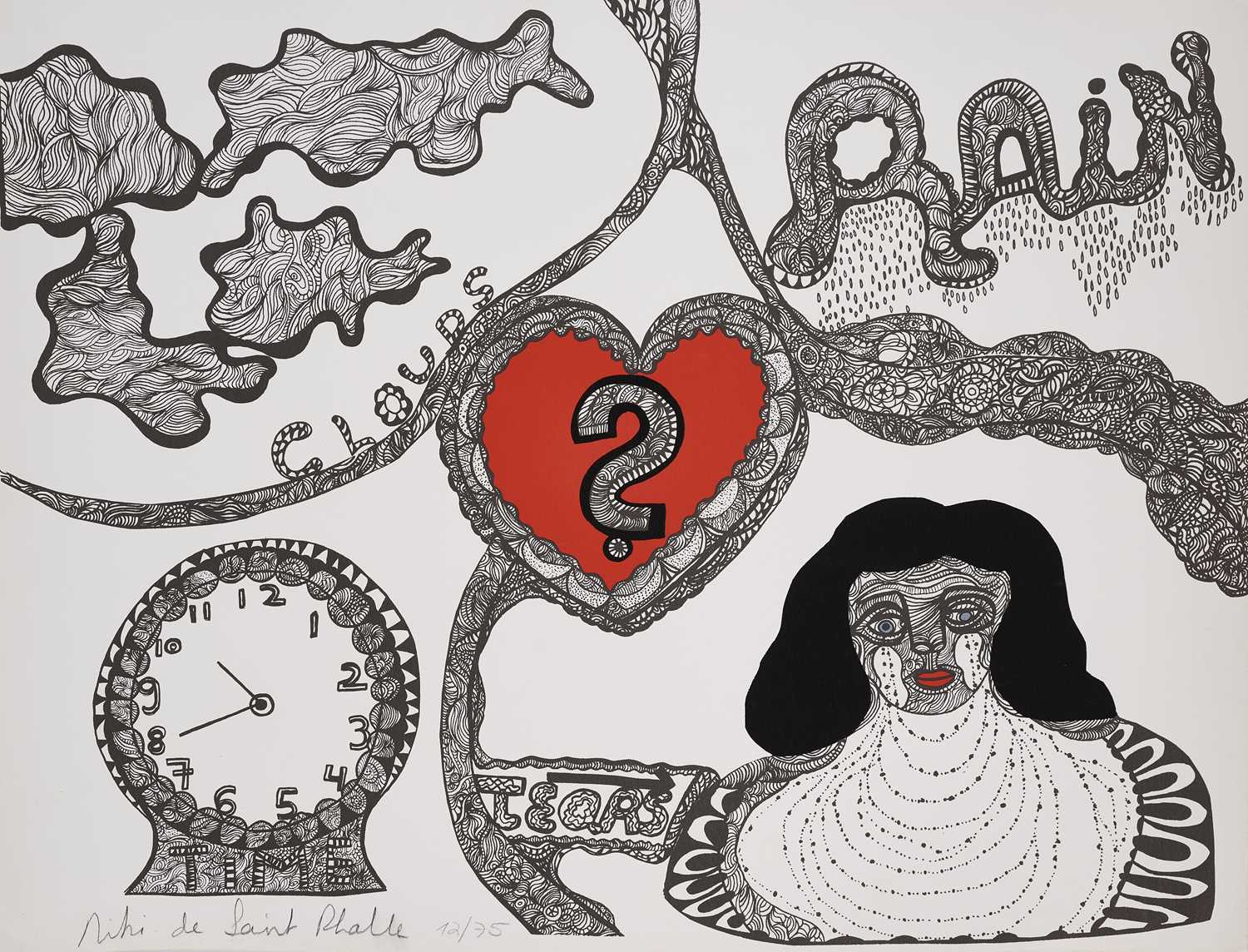 Lot 70 - NIKI DE SAINT PHALLE (FRENCH-AMERICAN 1930-2002)