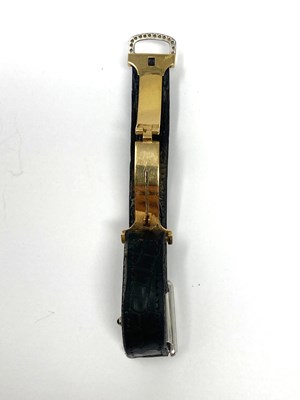 Lot 548 - MCCABE MCCARTY: LADY'S DIAMOND COCKTAIL WATCH, CIRCA 1985